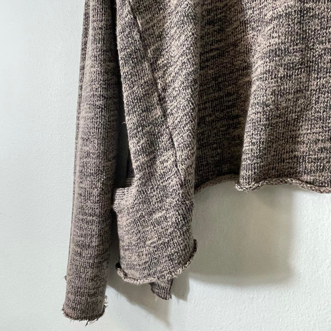 The Lady & The Sailor Front Open Brown Cardigan Sz 3