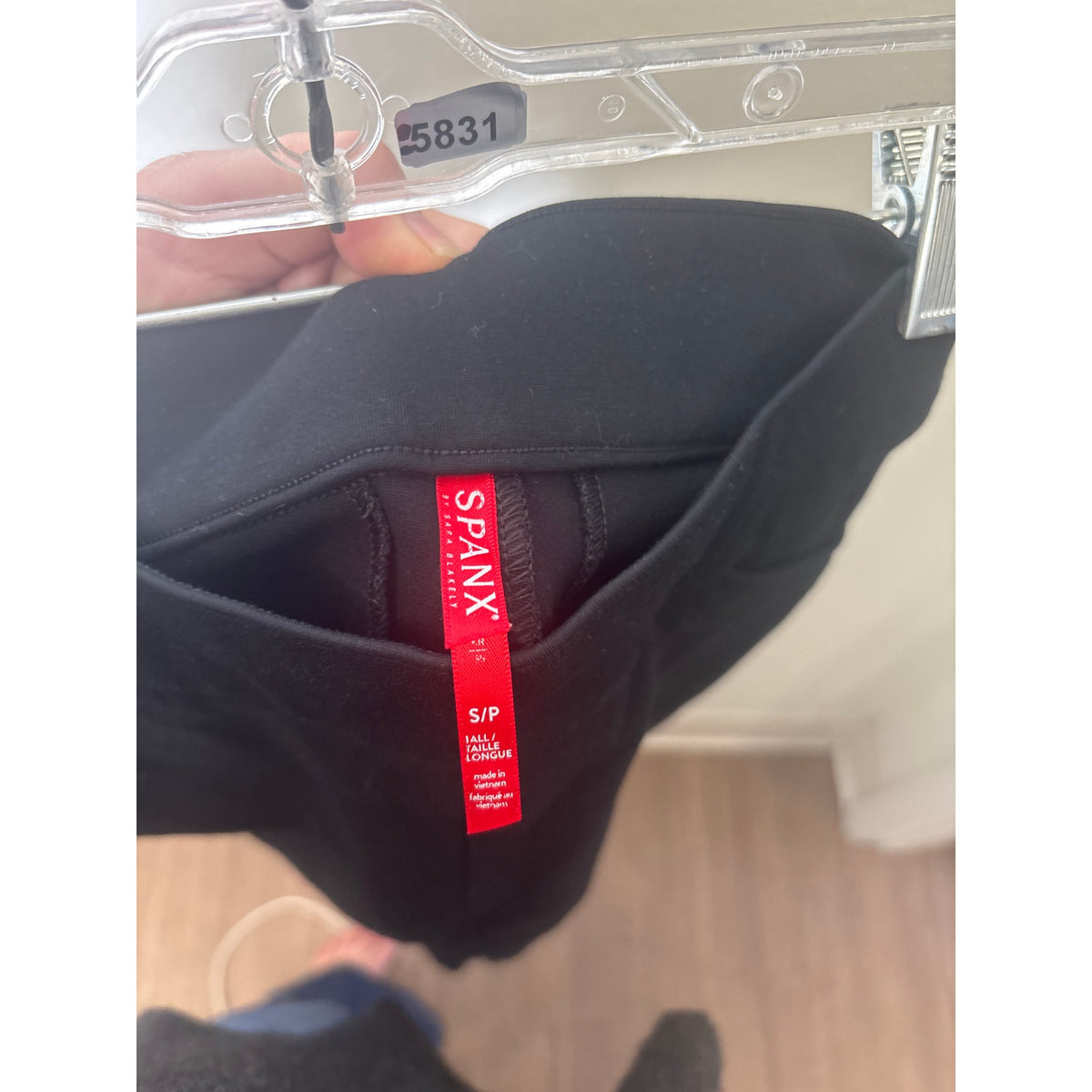Spanx Black Pull On Skinny Pants Sz SP