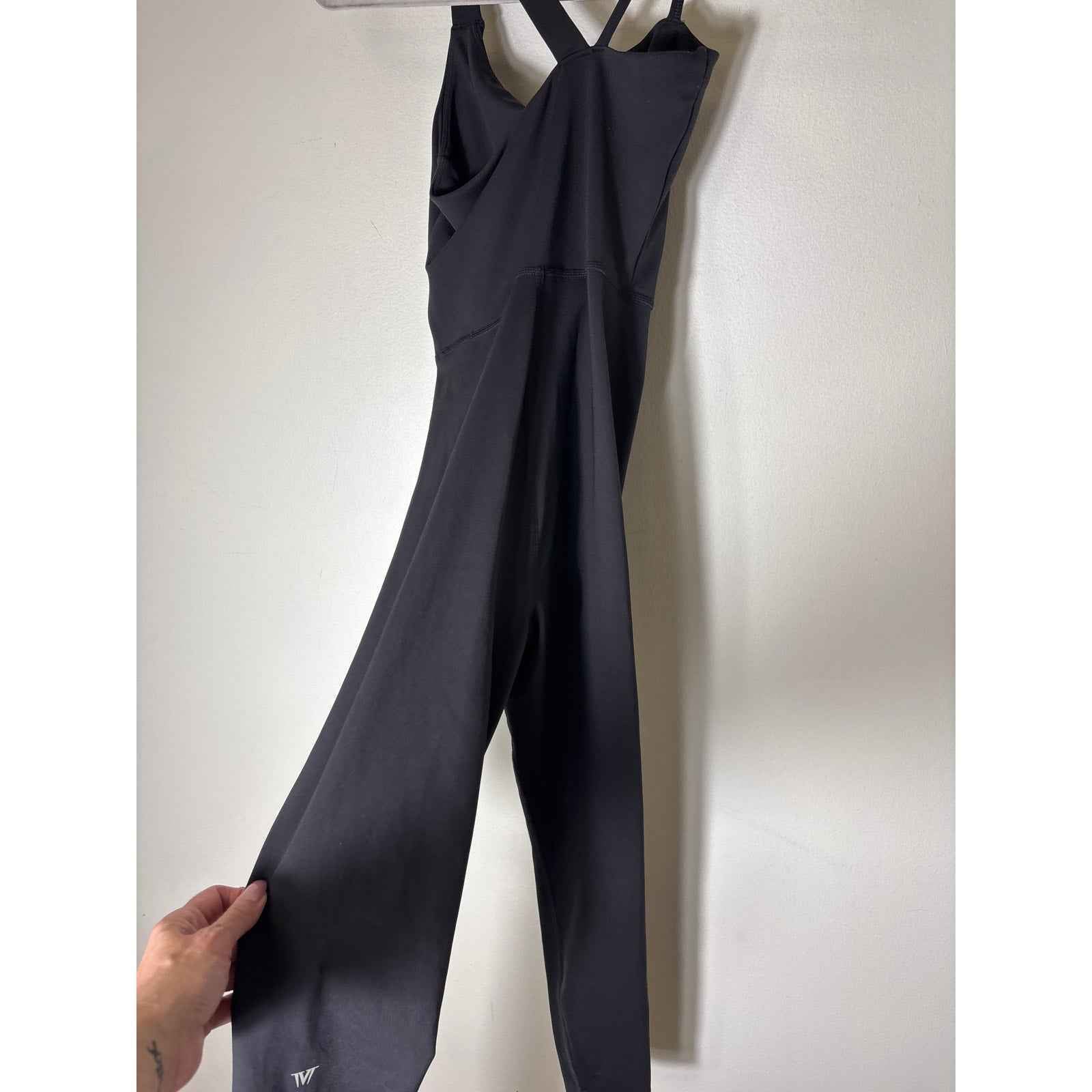 IVL Collective Black Athletic Jumpsuit Sz 6