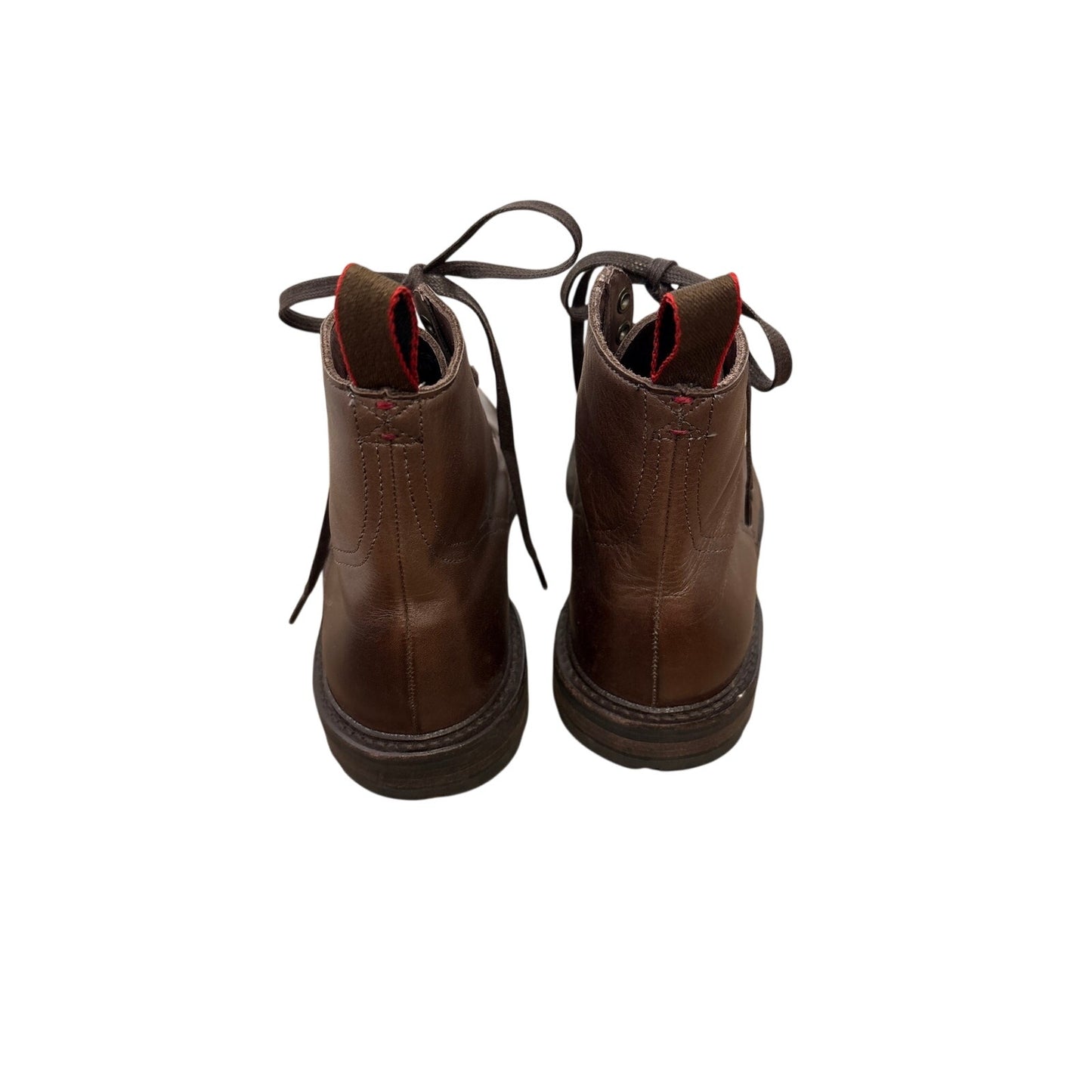 Mens Allen Edmond Vibram Leather Boots Sz 8.5