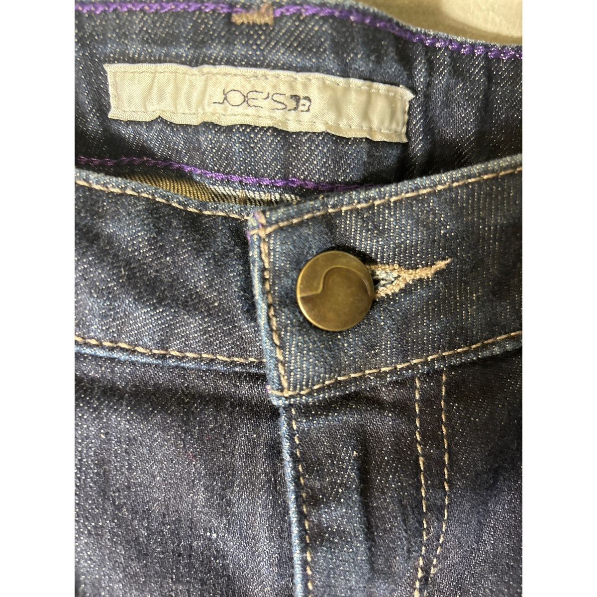 Joe's Dark Wash Cigarette Blue Jeans Sz 29