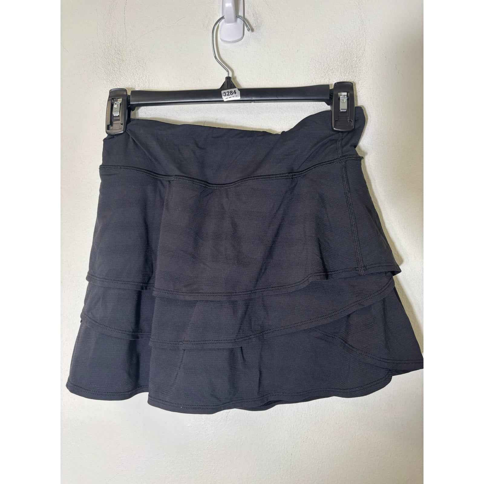 Athleta Girl Black Layered Tennis Skirt Sz XXL (16)