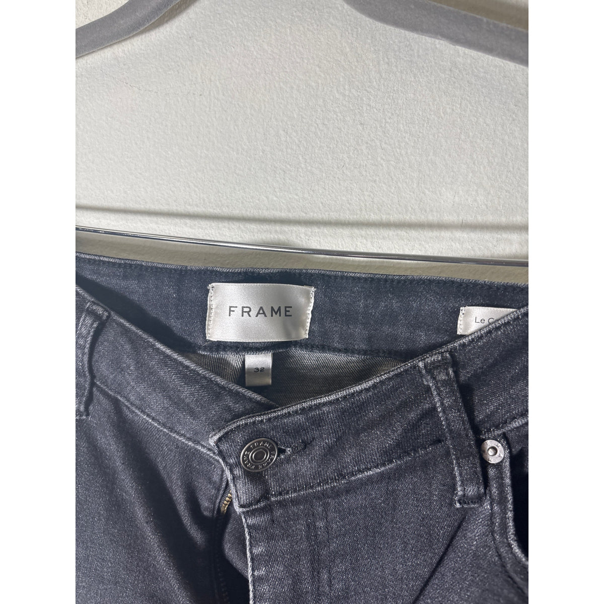 FRAME Black "Le Crop Mini Boot" Sz 32