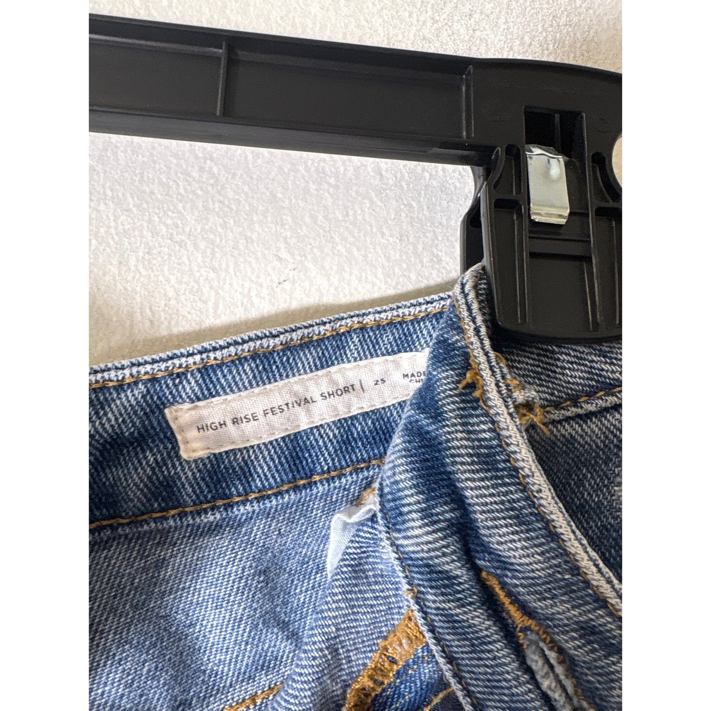 Pacsun Ripped Cutoff Jean Shorts Sz 25