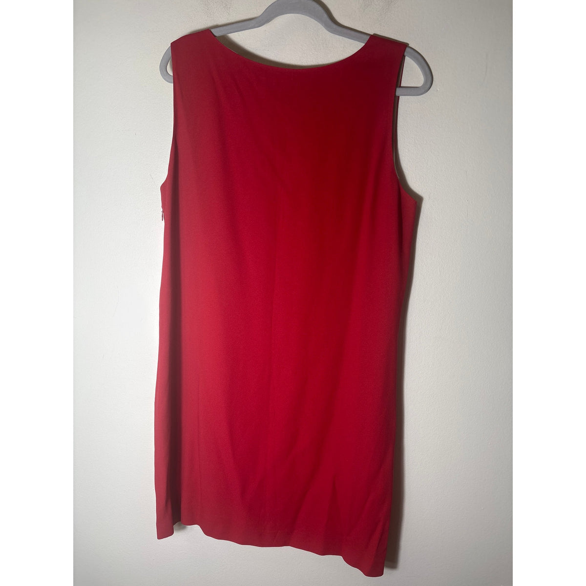 Theory Rust Sleeveless Shift Dress Sz 10
