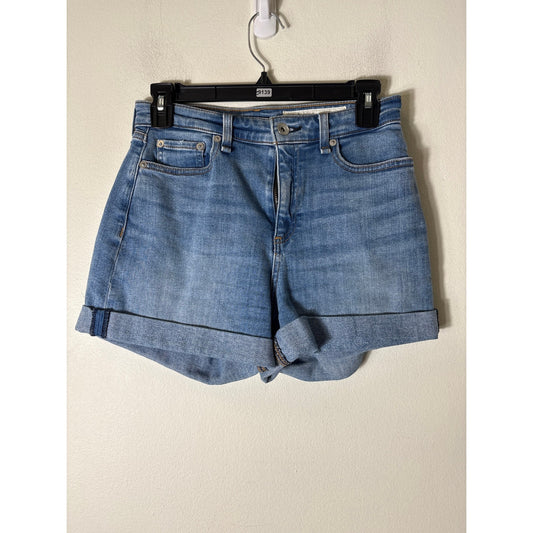 Rag & Bone Medium Wash Blue Jean Shorts Sz 25