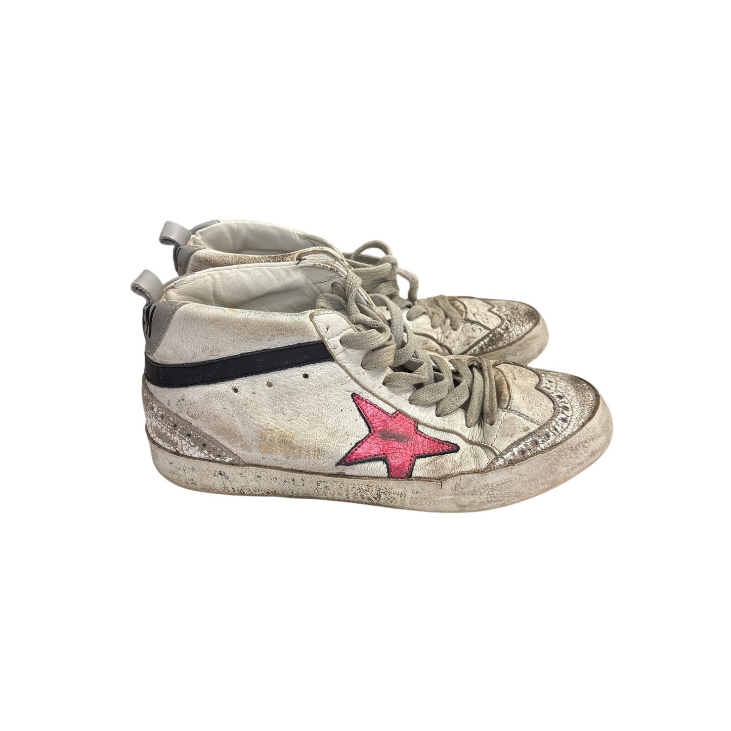 Golden Goose Red Star High Tops Sz 7