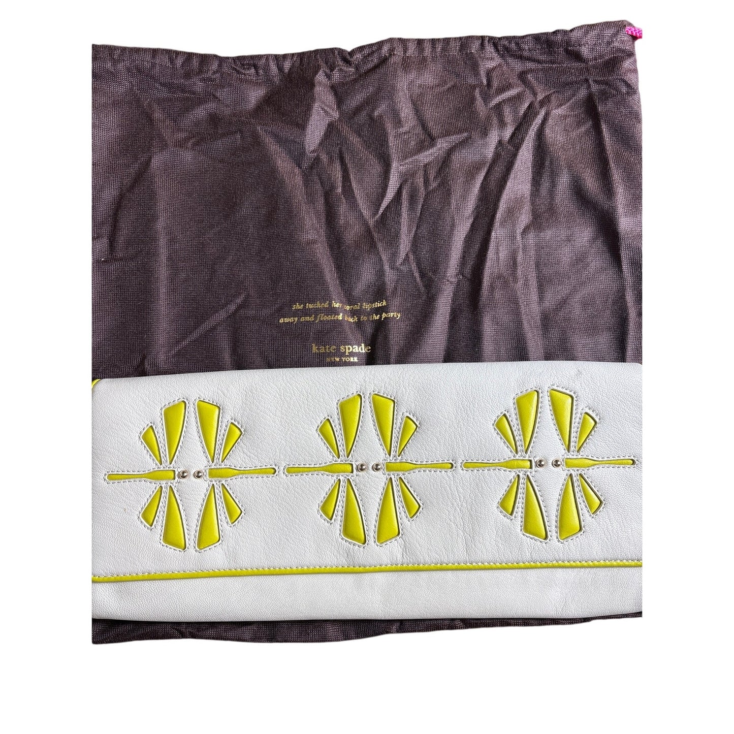 Kate Spade Foldover Clutch Sz 15'x6.5"