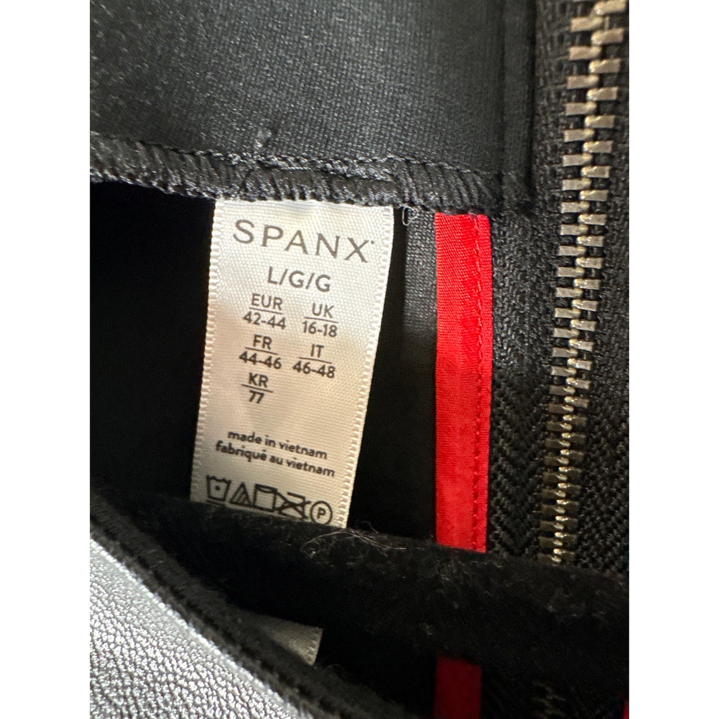 Spanx Black Faux Leather Sleeveless Maxi Collum Dress Sz L