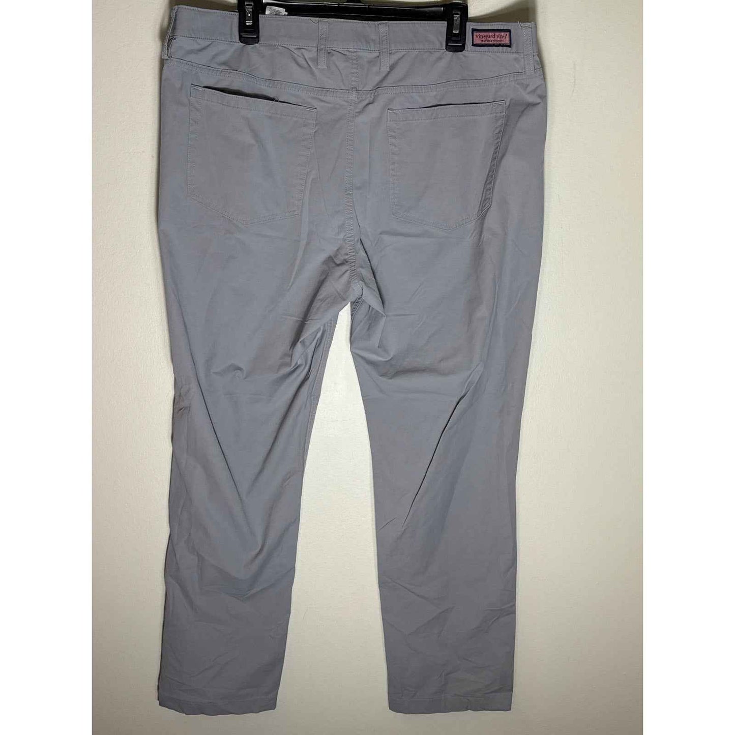 Men's Vineyard Vines Light Blue Gray "On the Go Pant" Sz 40x32