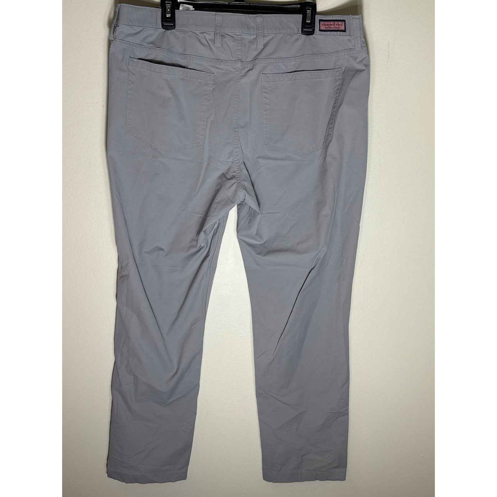 Men's Vineyard Vines Light Blue Gray "On the Go Pant" Sz 40x32