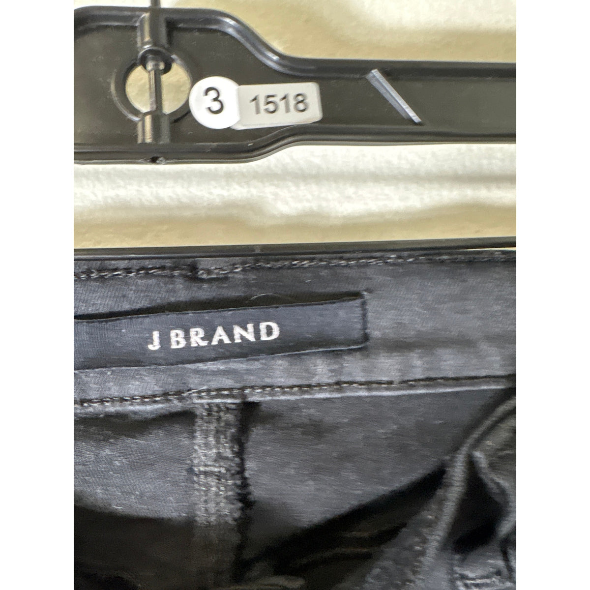 J Brand Black Selena Frayed Ankled Denim Sz 27