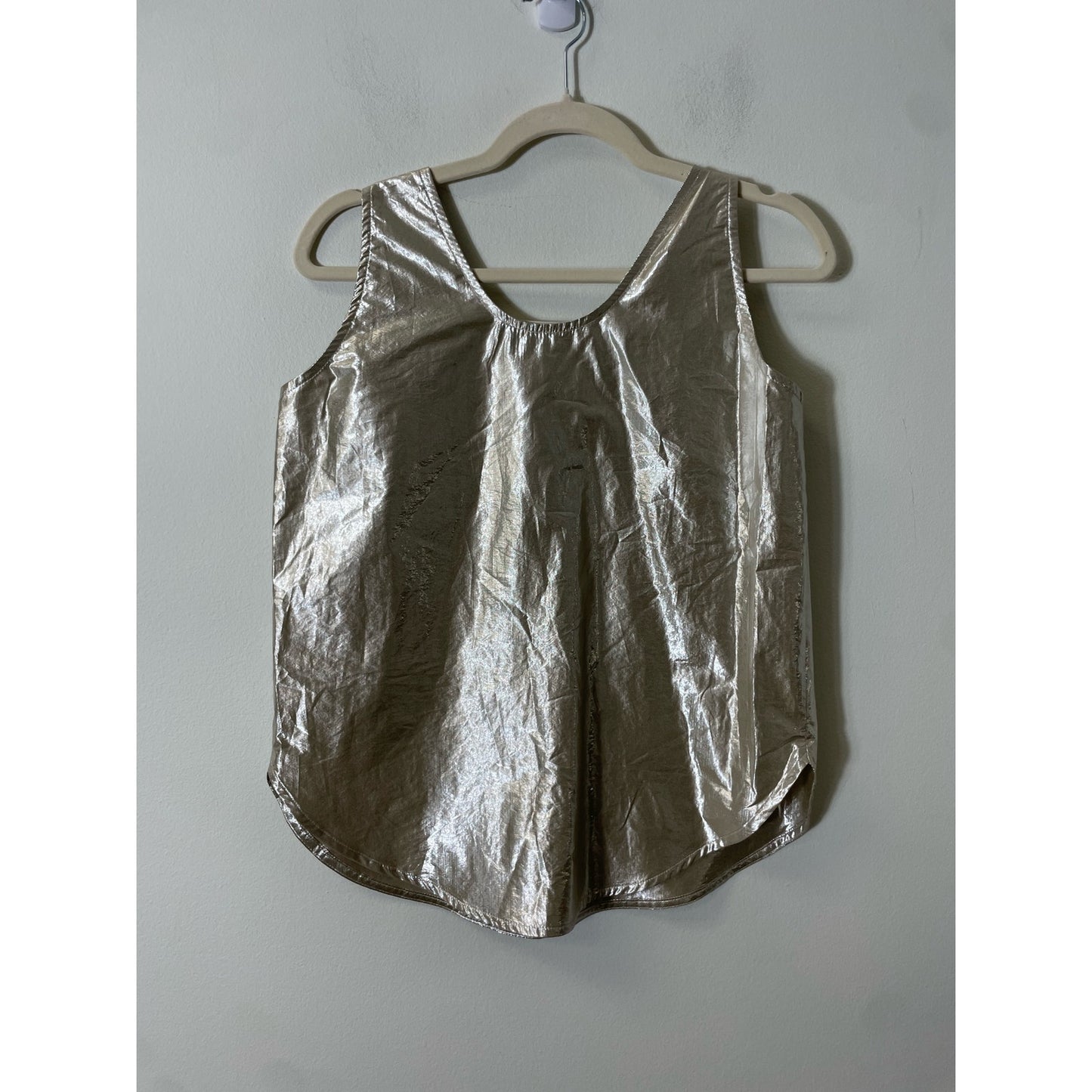 Tela Gold Lame' Shell Sz 8