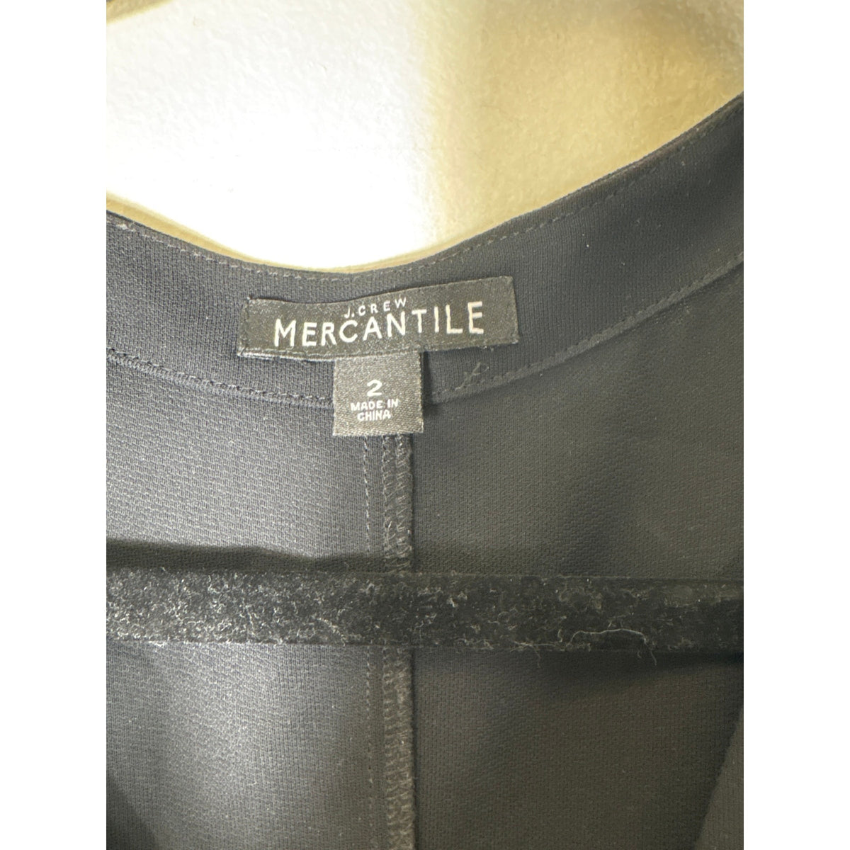 J. Crew Mercantile Black Cap Sleeve Pants Jump Suit Sz 2