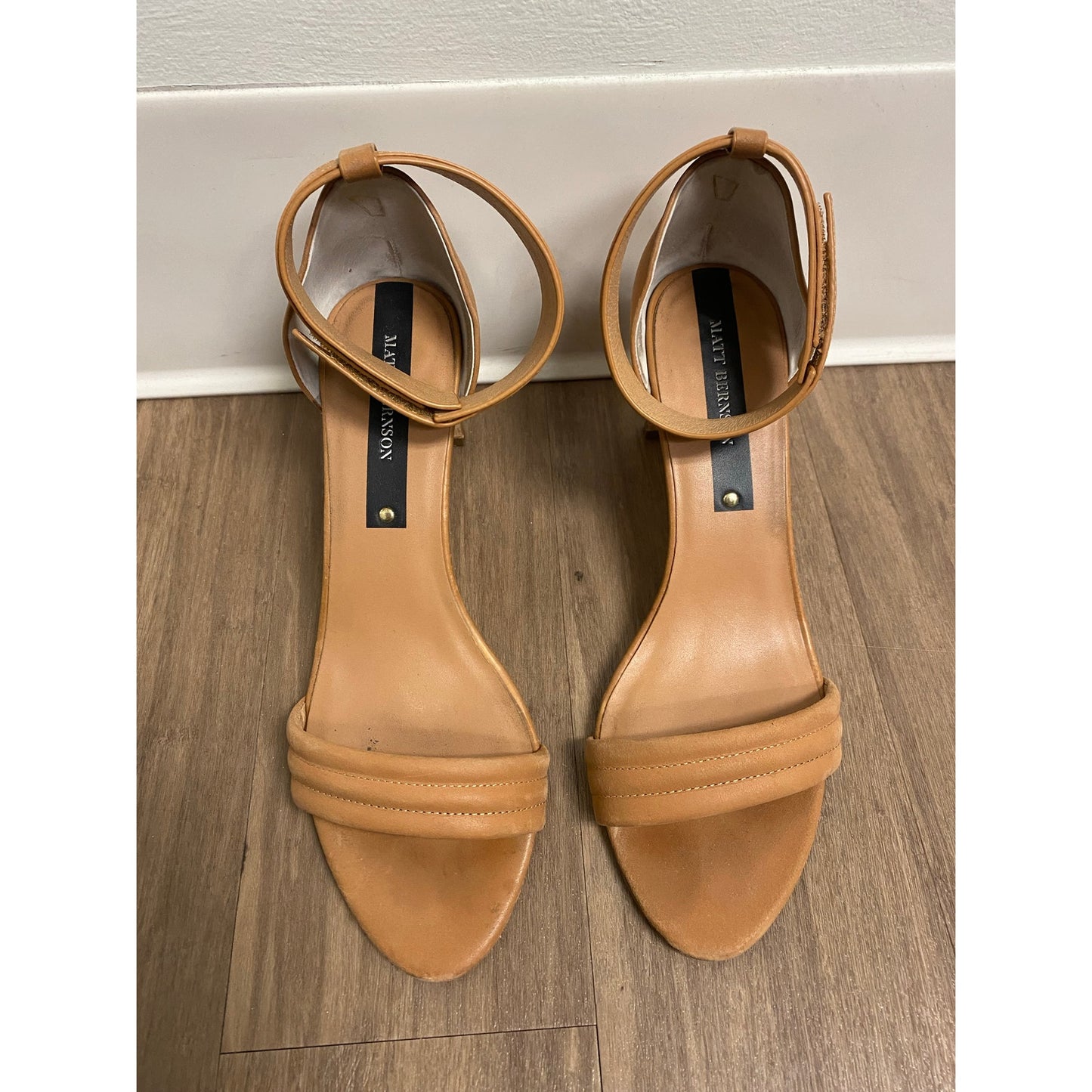 Matt Bernson Brown sandals. Sz 10