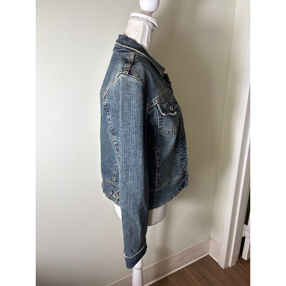 Silver Jeans Denim Jacket Sz M