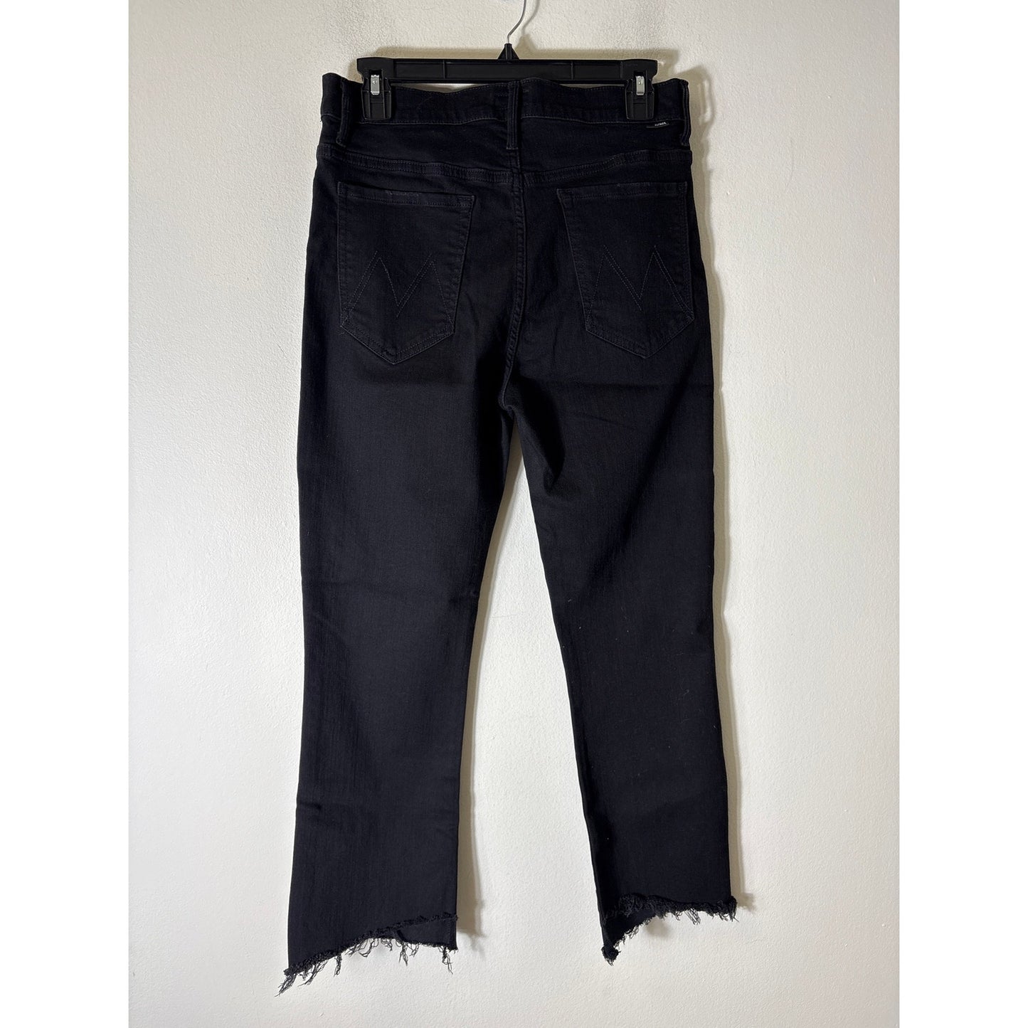 Mother Black The Insider Crop Two Step Fray Sz 32