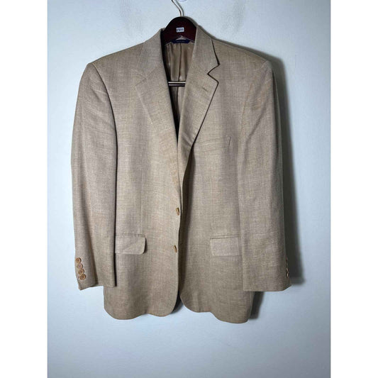 Mens Brooks Brothers Tan Jacket Sz 40