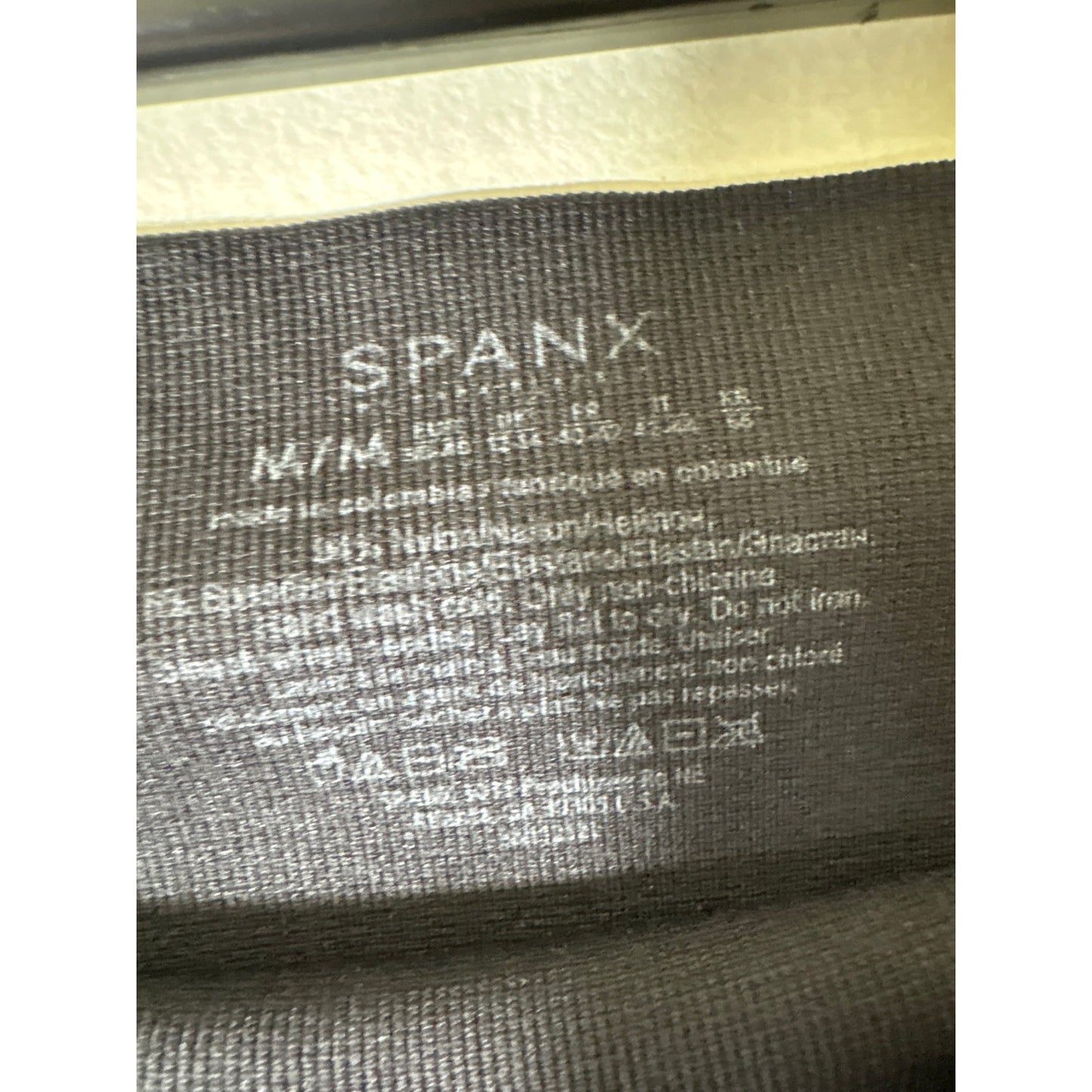 Spanx Black Leggings Sz M