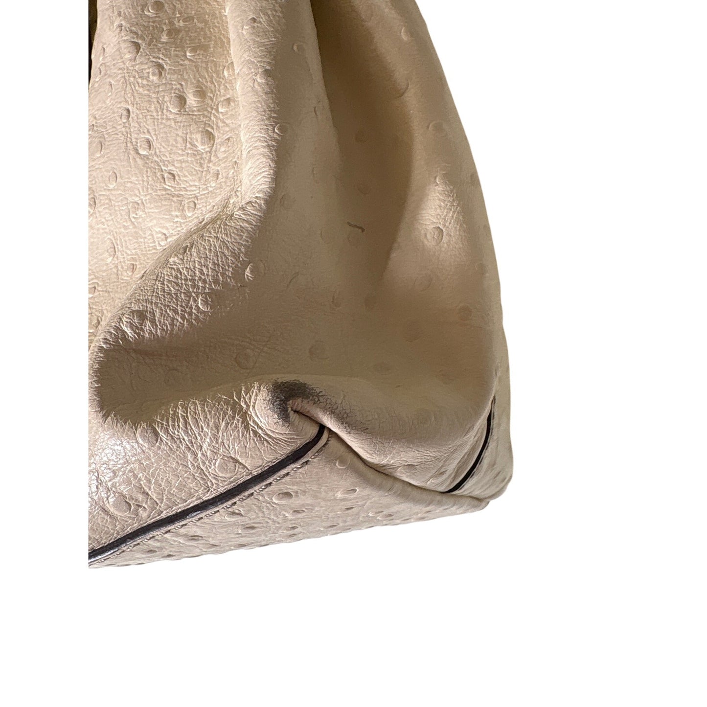 Kate Spade Off White Pebbled Leather Shoulder Bag