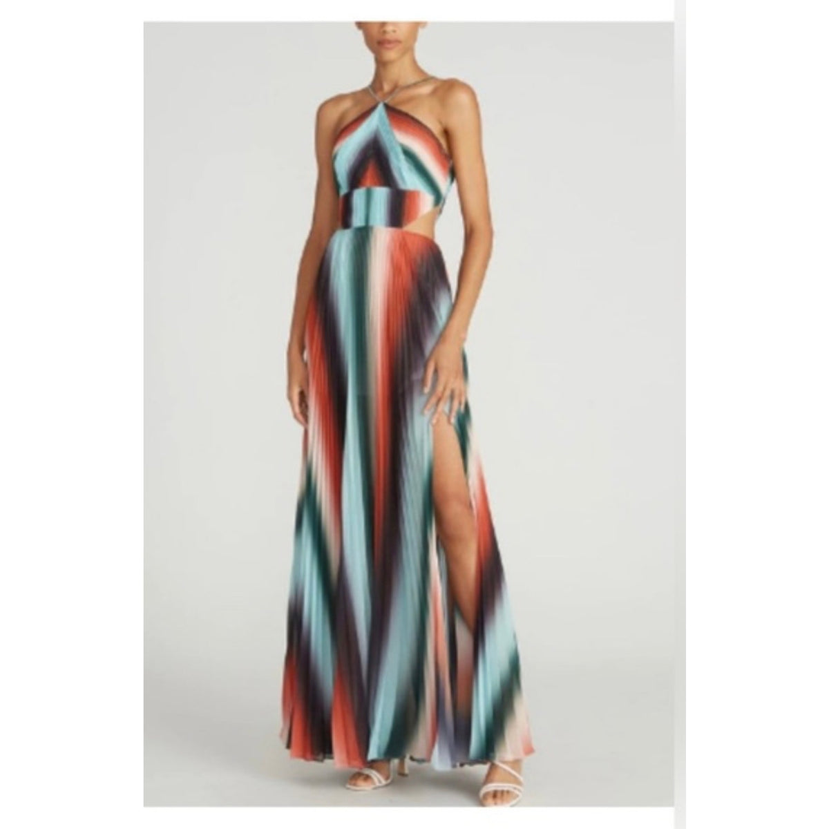 Amur Auburn Vintage Stripe Janet Gown Sz 4