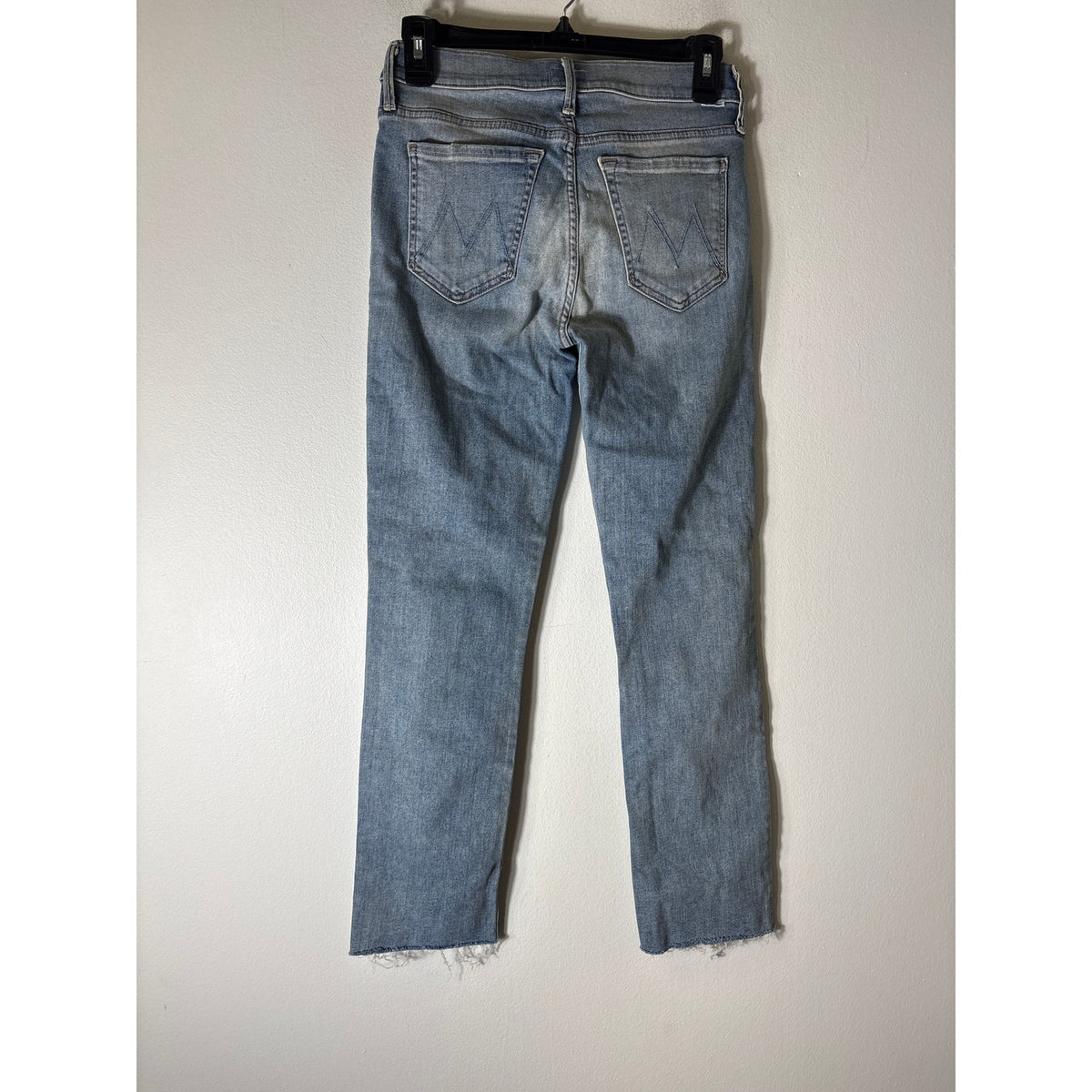 Mother Light Wash Rascal Ankle Snipet Blue Jeans Sz 26
