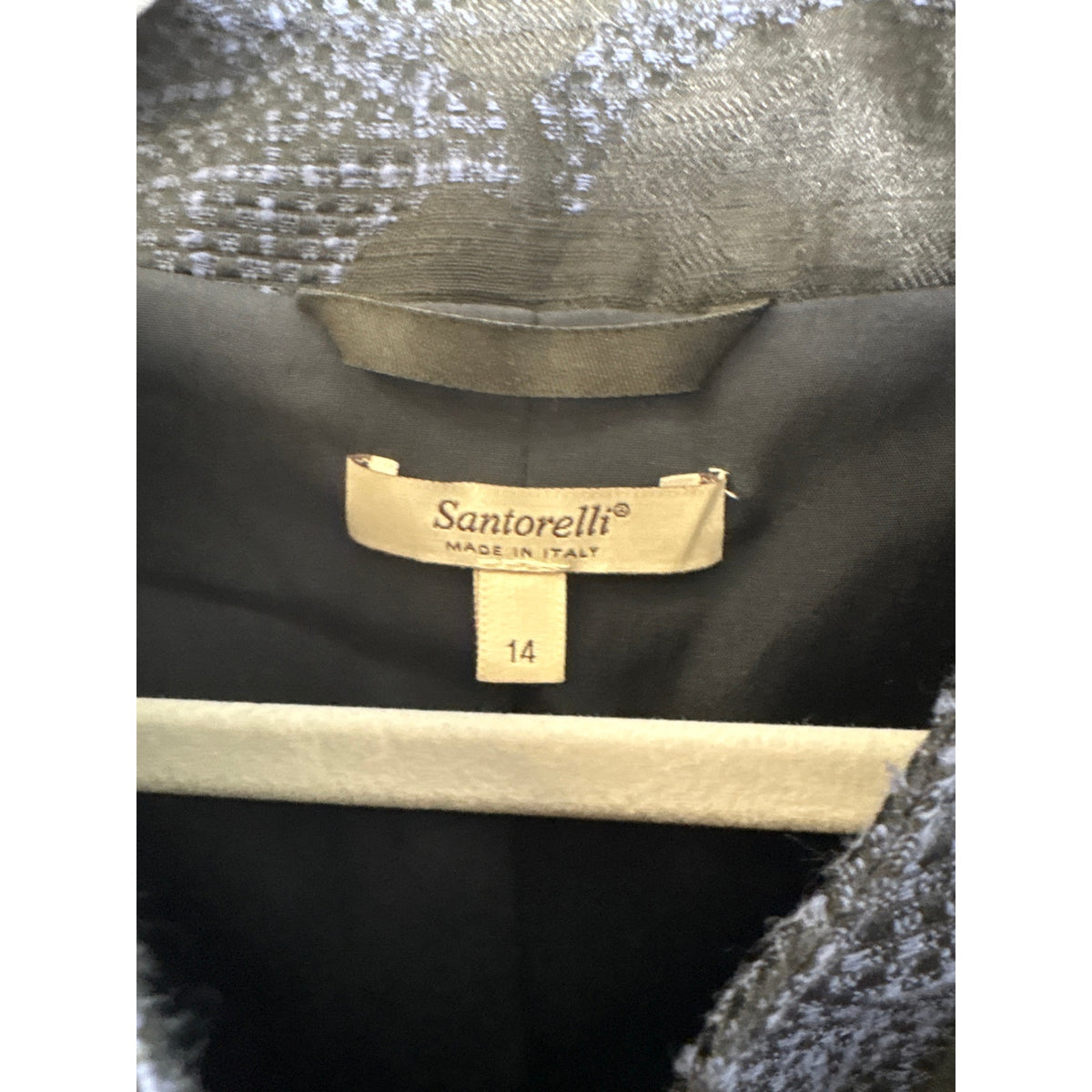 Santorelli Black and Blue Jacket Sz 14