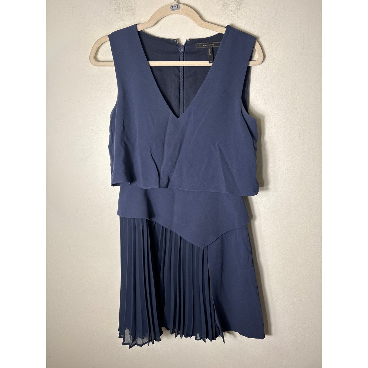 BCBG Navy Ink Abiena Dress Sz 2