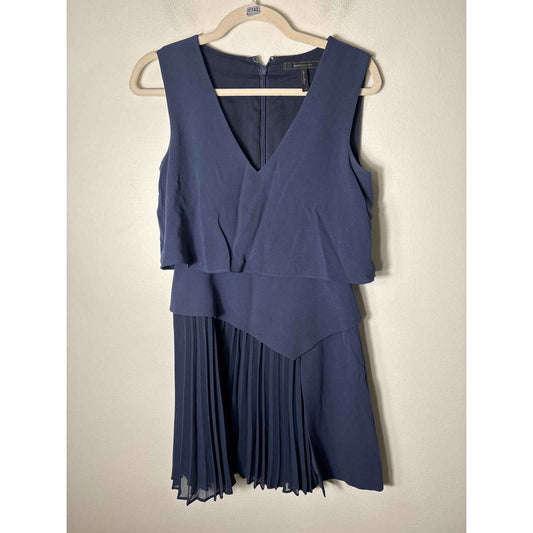 BCBG Navy Ink Abiena Dress Sz 2
