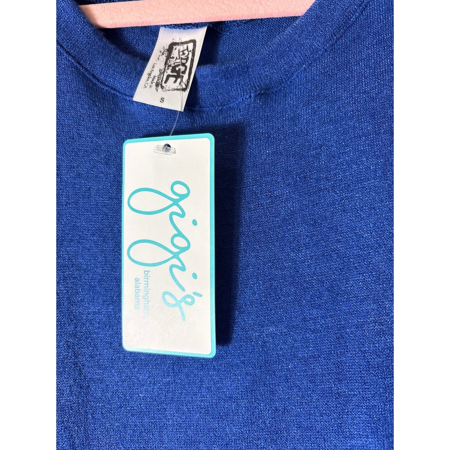 Girls NWT Erge Royal Blue Cashmer Dress Sz 8
