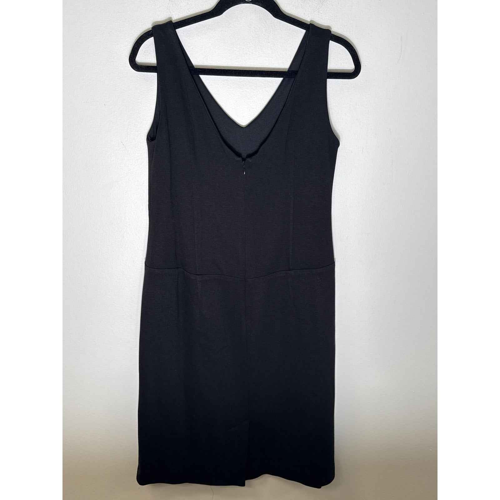 Lauren Ralph Lauren Black Sleeveless Knee Length Dress Sz 12
