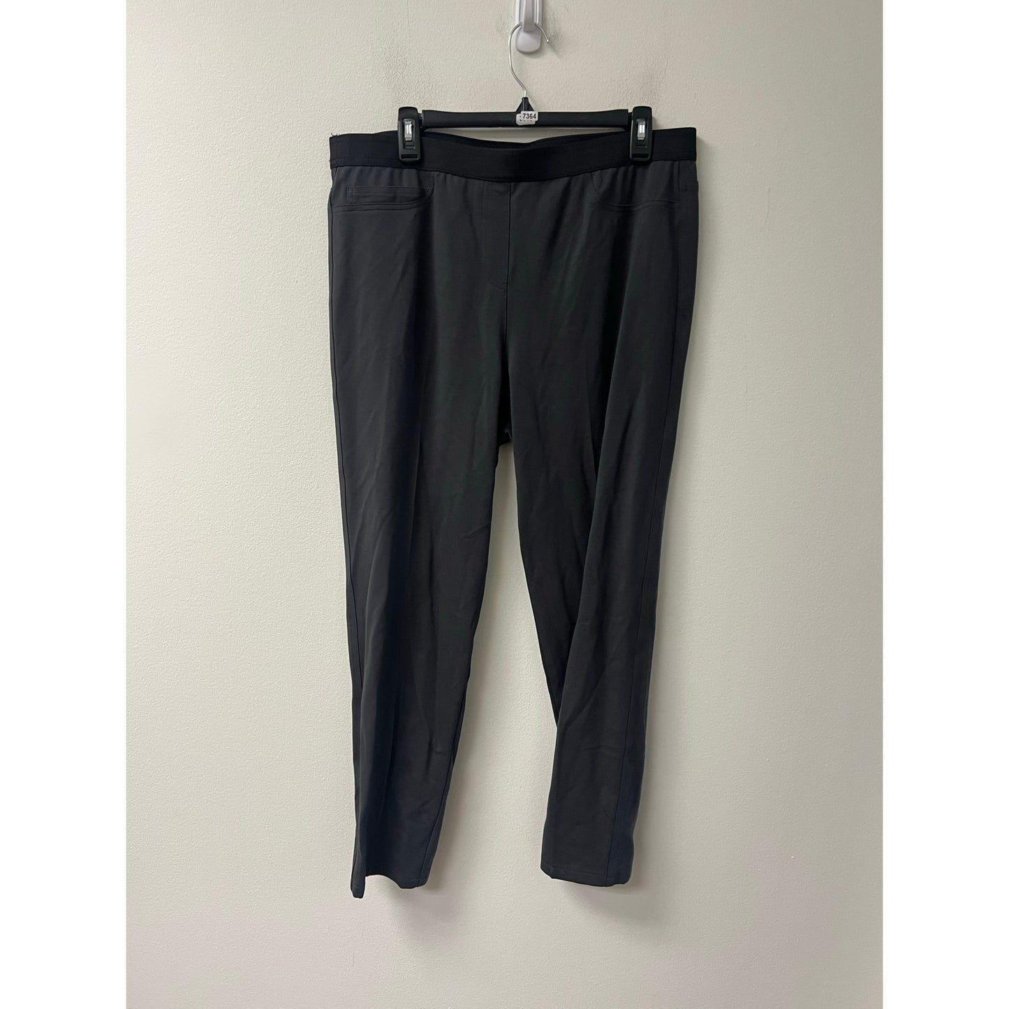 Peace of Cloth Grey Pull On 5 Pocket Pants Sz XL