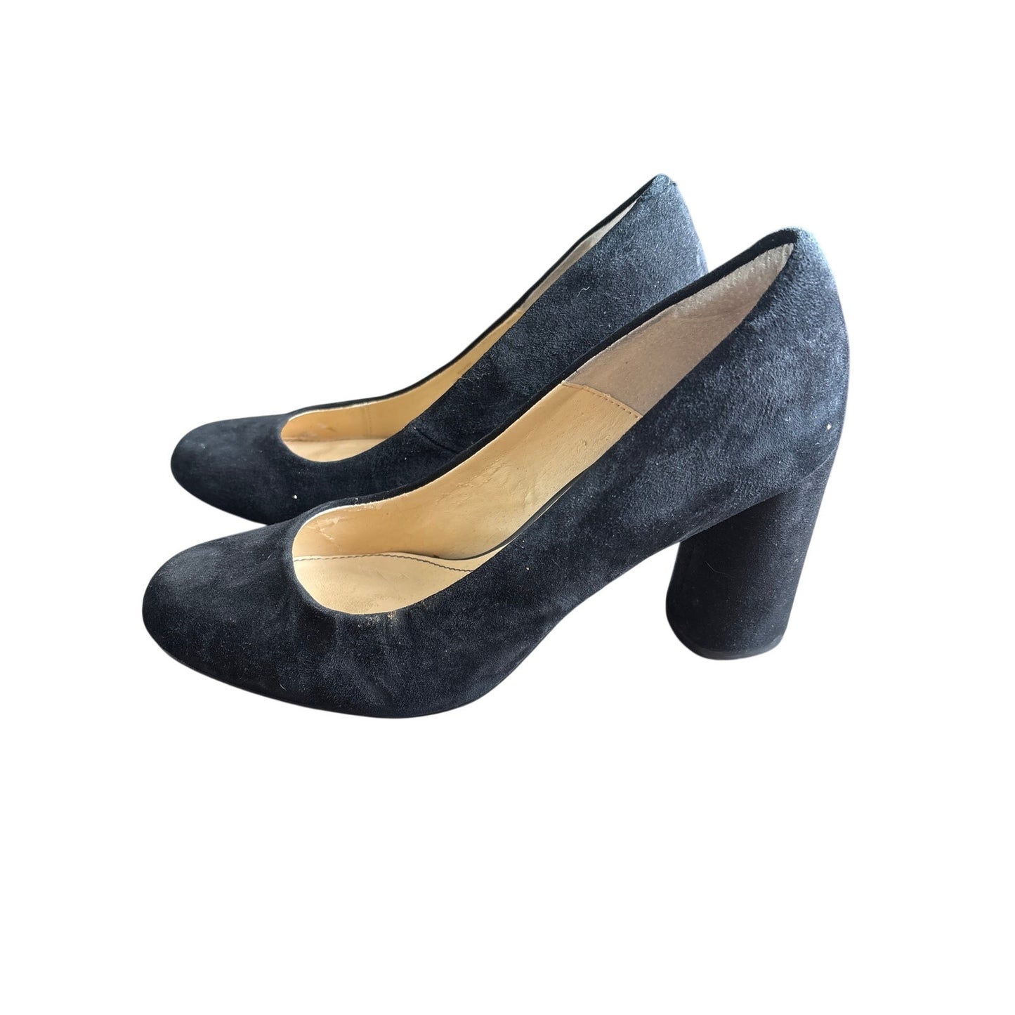 Isola Black Suede High Heel Pumps Sz 9