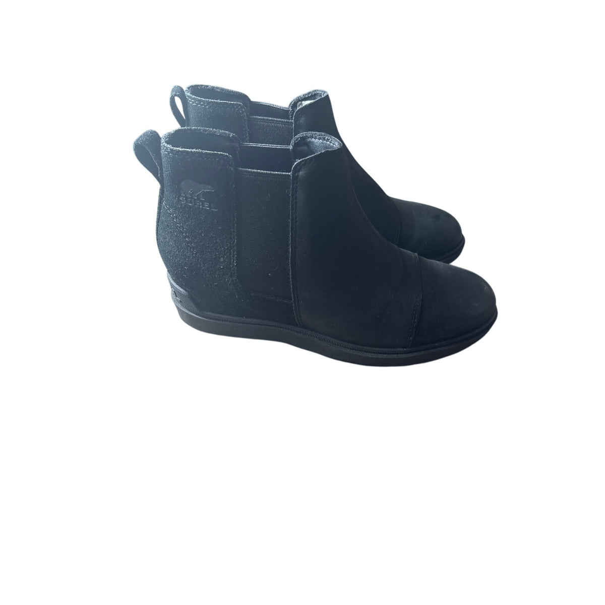 Sorel Black Weather Proof Pull Boots Sz 9