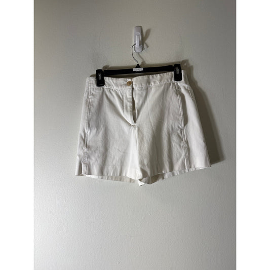 Ann TaylorWhite Cotton Short Shorts Sz 2
