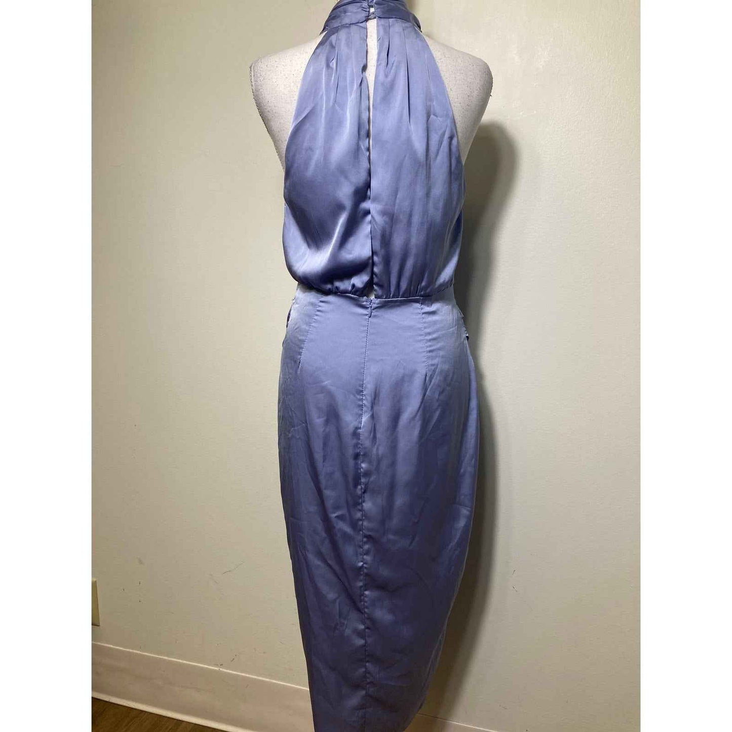 Do + Be Light Blue Sleeveless Satiny