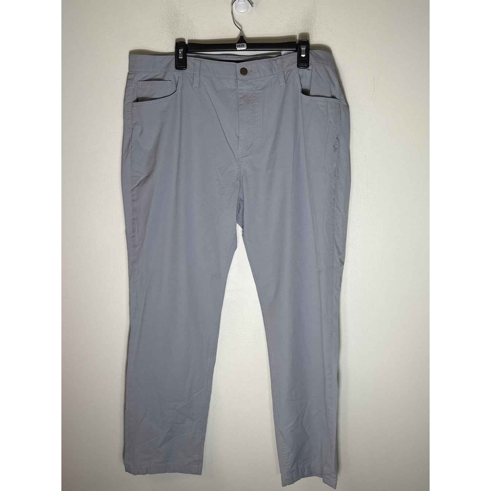 Men's Vineyard Vines Light Blue Gray "On the Go Pant" Sz 40x32