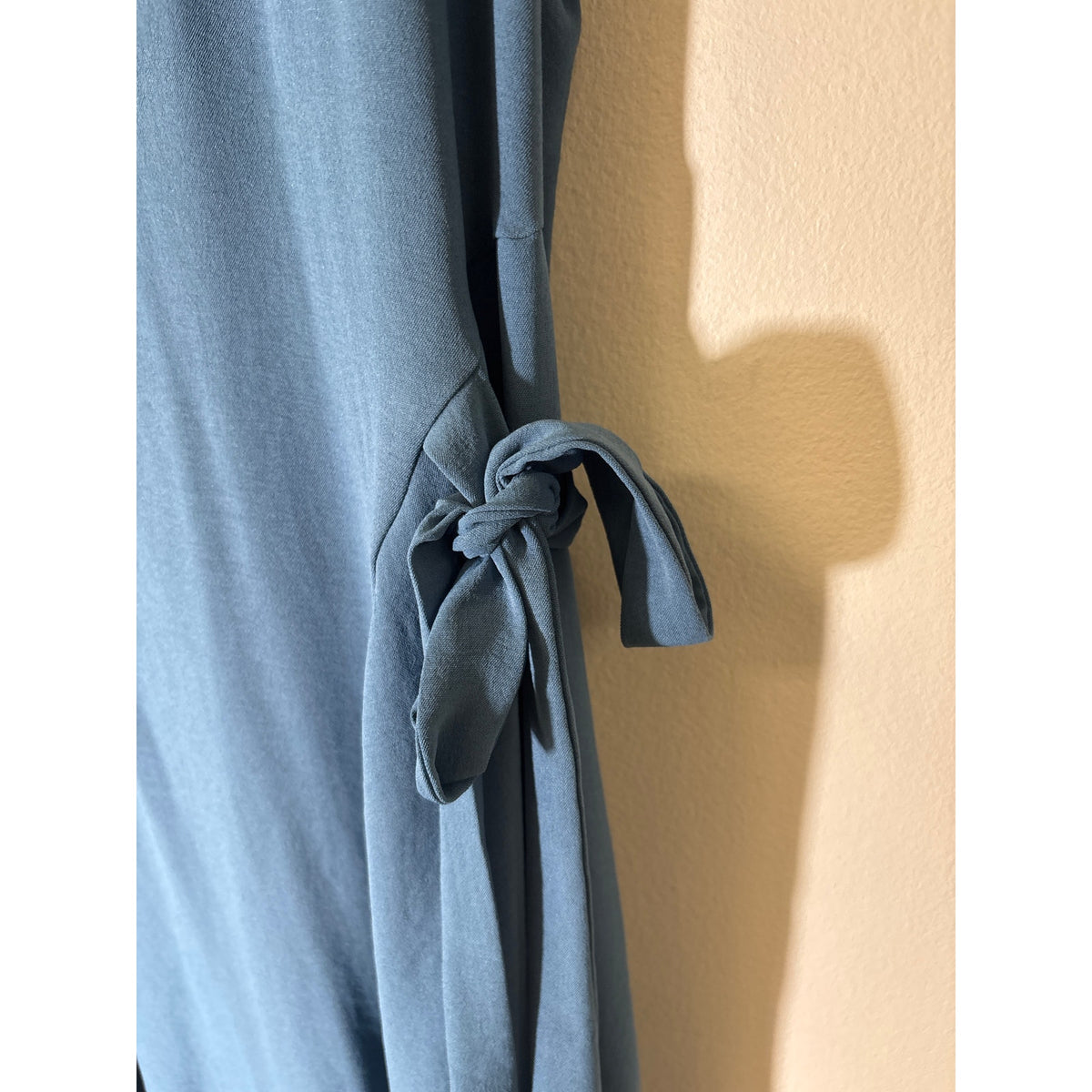 Zara Blue Short Sleeve Maxi Dress Sz XL