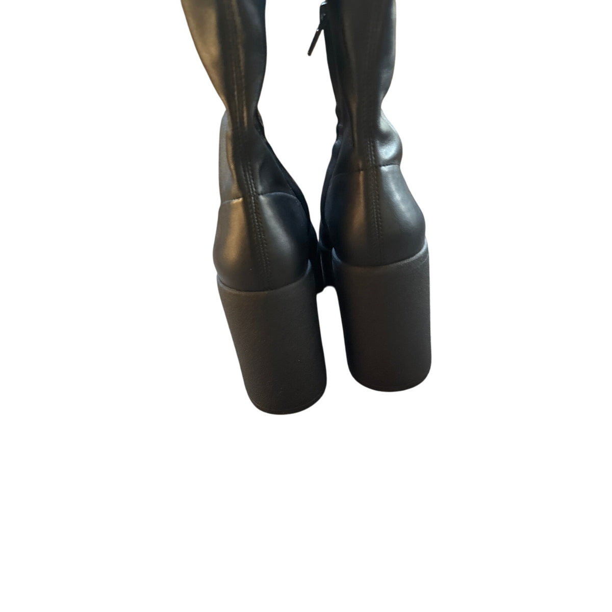 NWOB Katy Perry The Heigthen Black Stretch Boot Sz 6