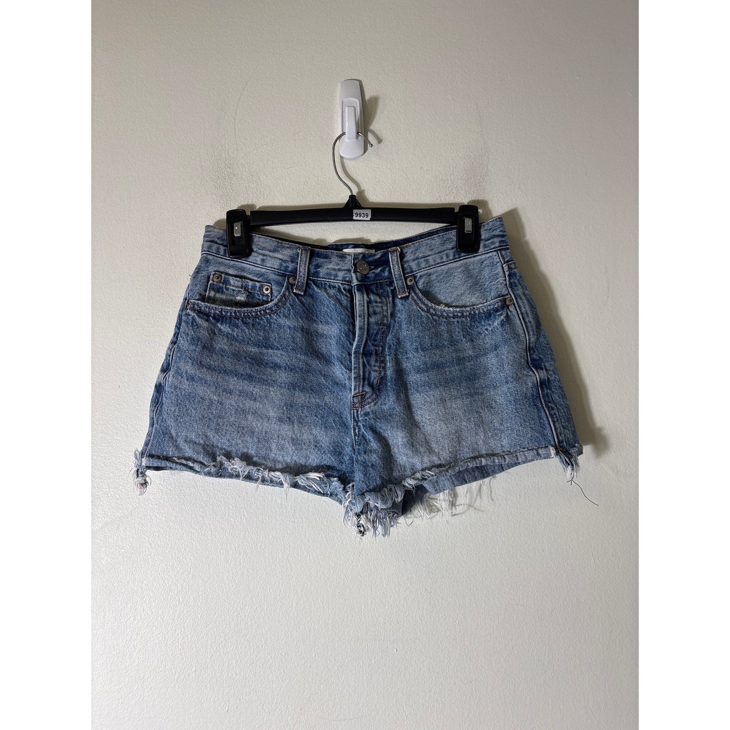 Pistola Button Fly Cut Off Jean Shorts Sz 26