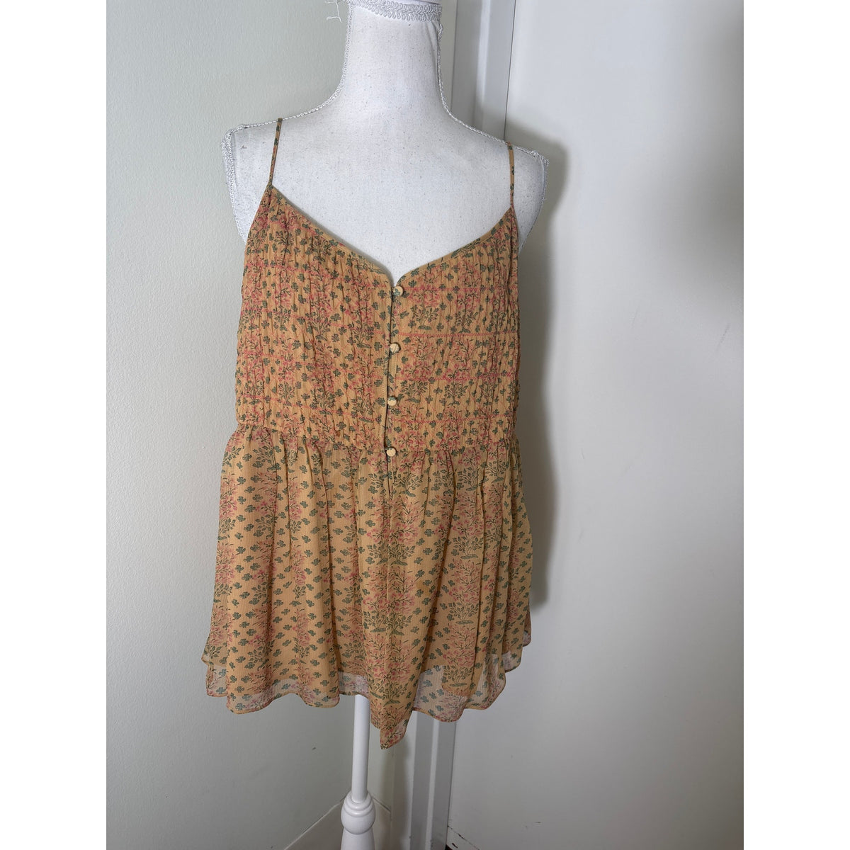 The Great Peach Sleeveless Baby Doll Style Top Sz 2