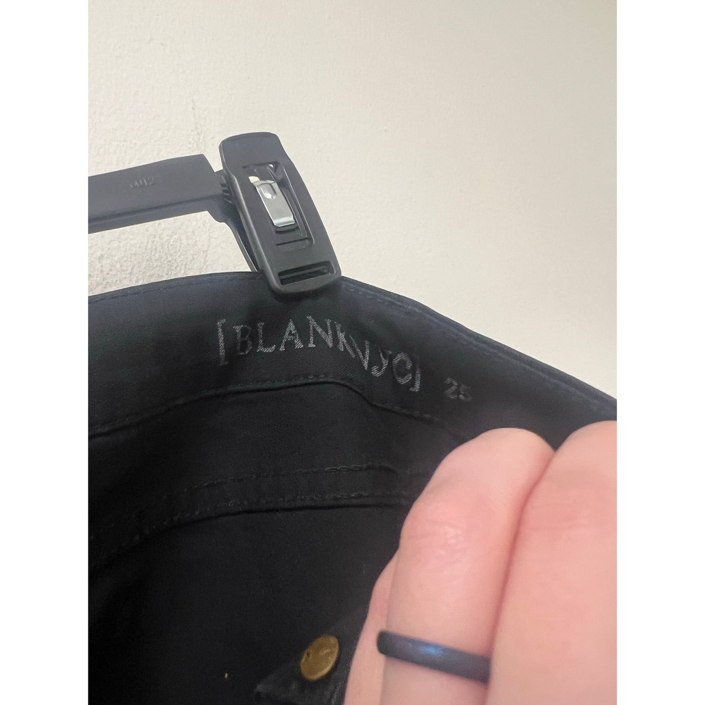BlankNYC Black Skinny Jeans Sz 25