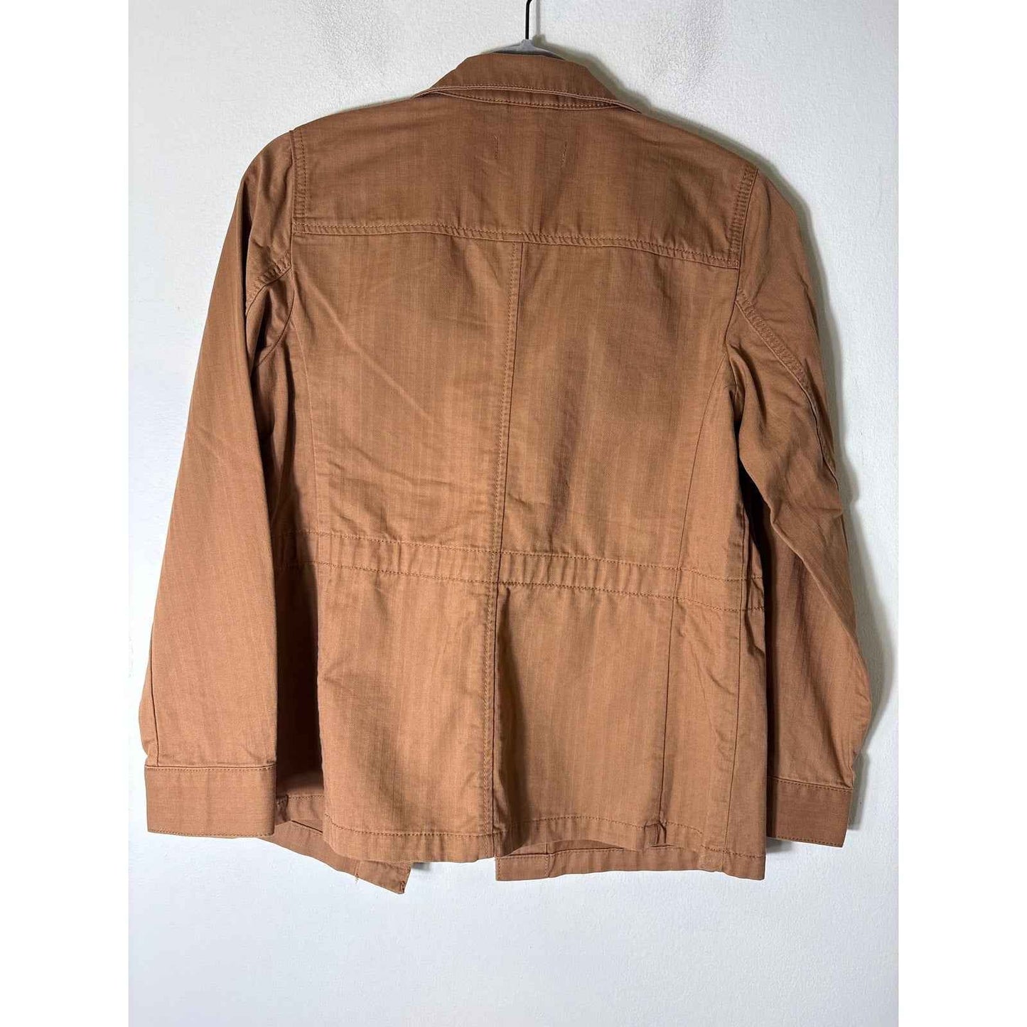 Talbots Caramel Cargo Jacket Sz Petite