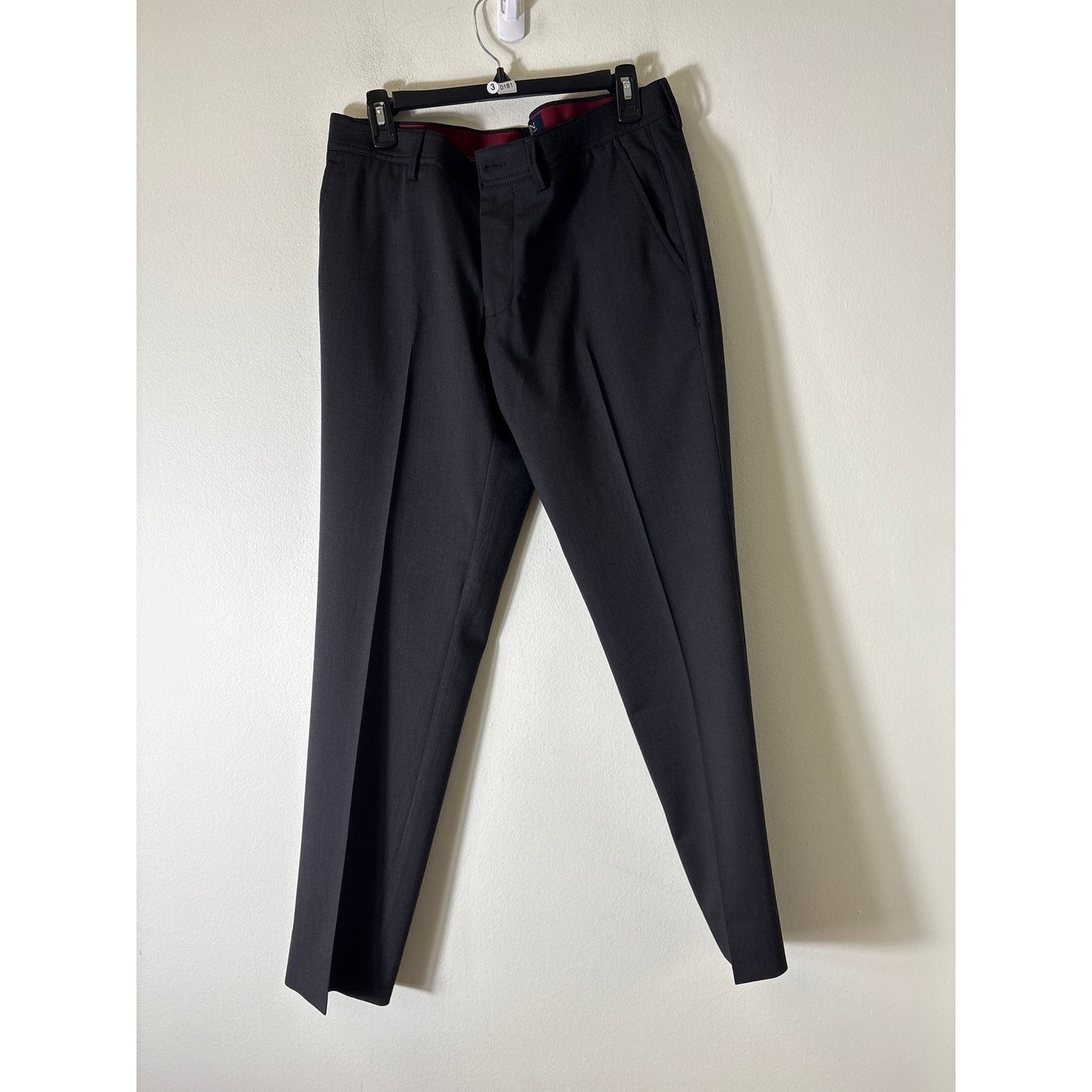 Mens Ballin Atwater Modern Fit Charcoal Slacks Sz 33