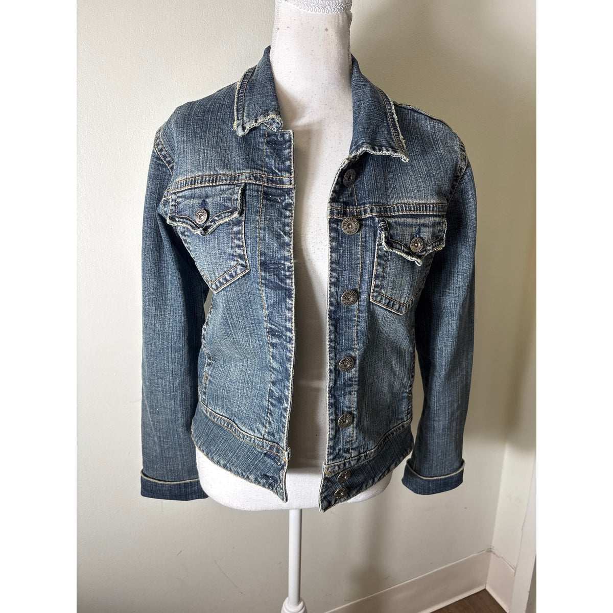 Silver Jeans Denim Jacket Sz M