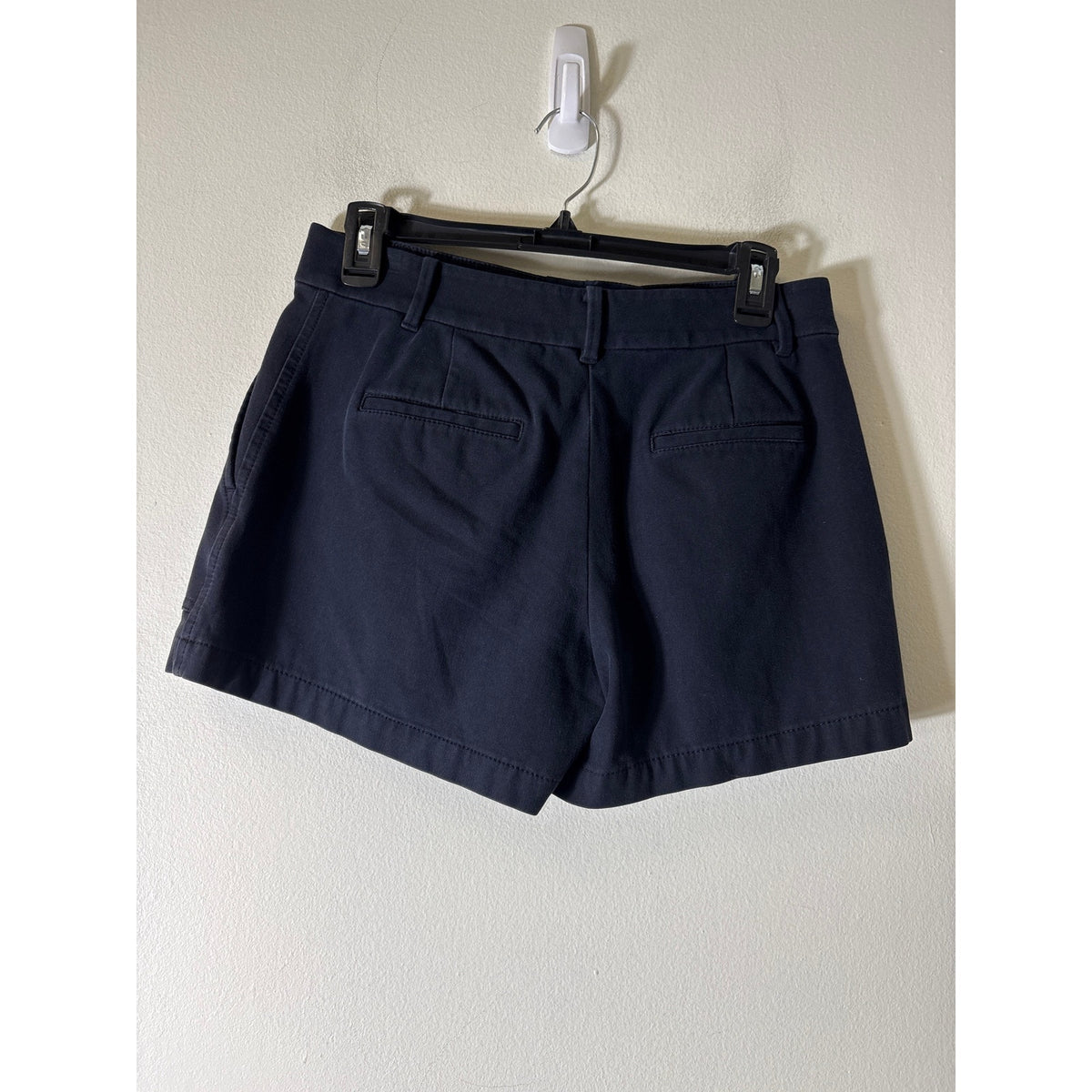 Ann Taylor Navy Cotton Short Shorts Sz 4