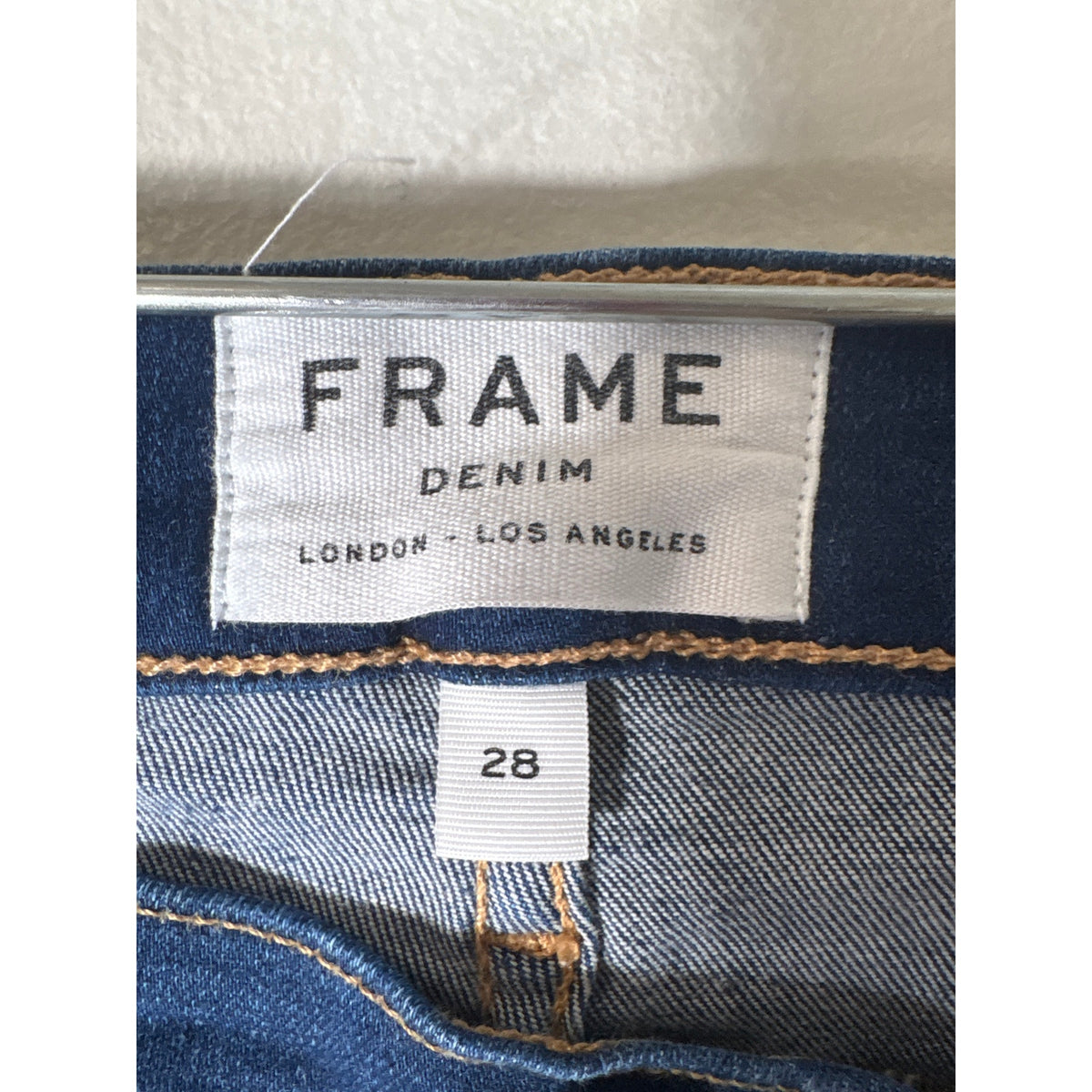 Frame Le High Straight Leg Denim Sz 28