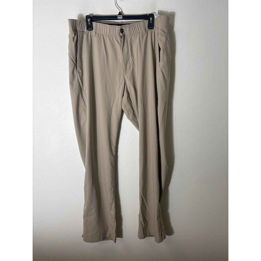 Men's Under Armour Tan The Showdown Performance Pant Sz 40x32