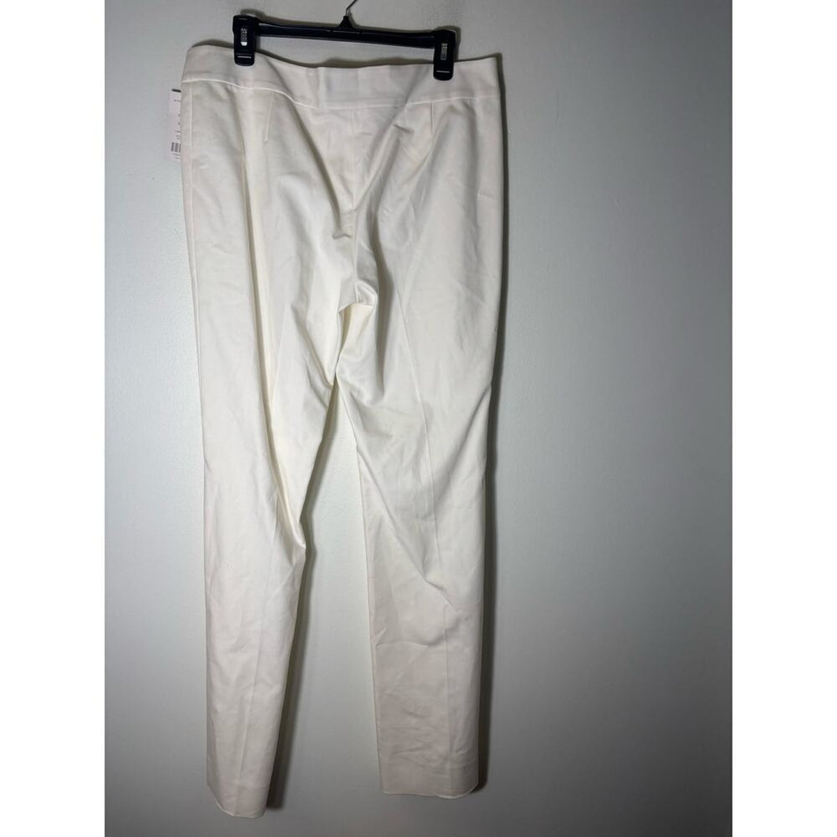 Etcetera White Straight Leg Ankle Dress Pants Size 14