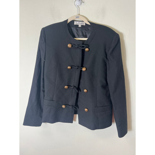 Raffinalla Black Blazer Sz 10